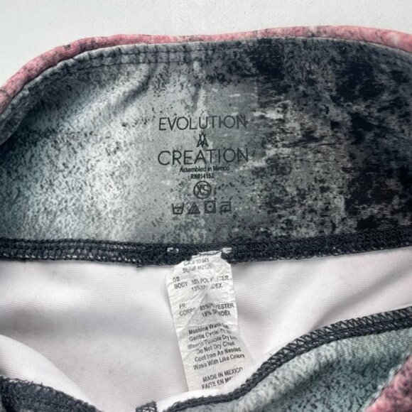 Evolution And Creation Active Yoga Leggings Sz XS Tribal Print - Picture 6 of 7